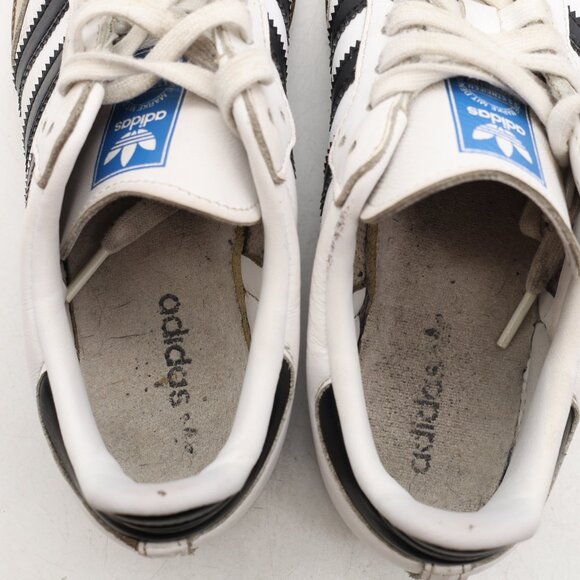 Adidas Samba OG Women's Size 6 Cloud White/Core Black Sneakers IG9030 - Picture 10 of 11